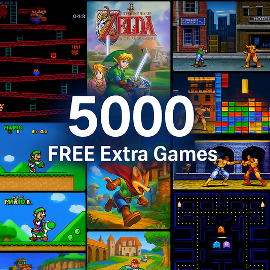FREE 5,000 Extra Games